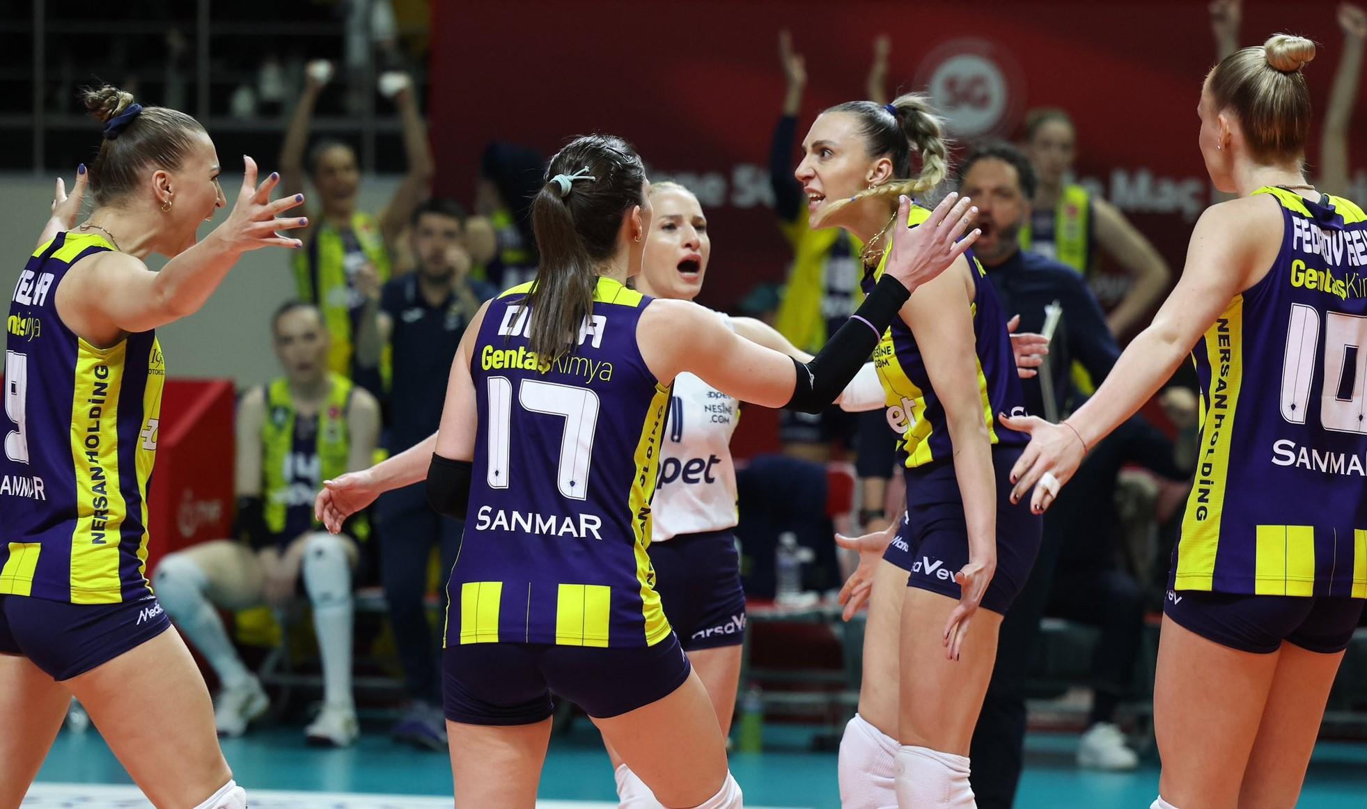 Sultanlar Liginde final etabı başladı Fenerbahçe deplasmandan