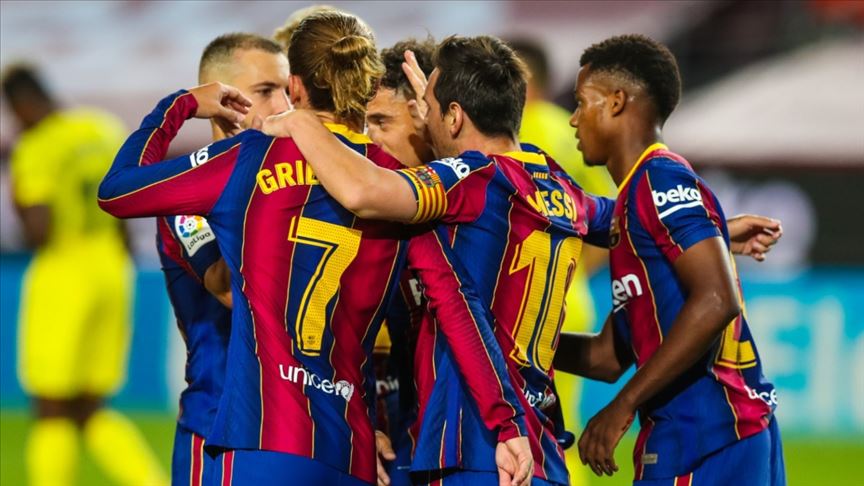 Barcelona 4 attı, gollerden biri Messi’den