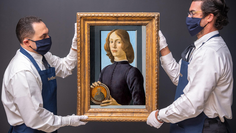 Botticelli tablosu 92 milyon dolara satıldı