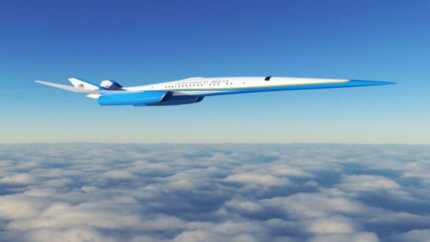 ABD başkanları için yeni süpersonik uçak hazır gibi
