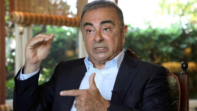 Nissan’ın eski CEO’su Ghosn Japonya’dan nasıl kaçtığını anlattı