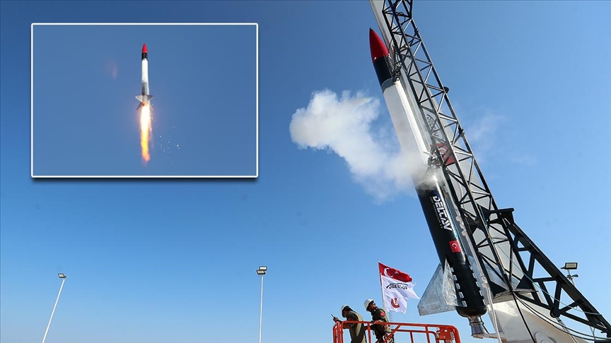 Türkiye’nin Ay’a gidecek roketi test edildi