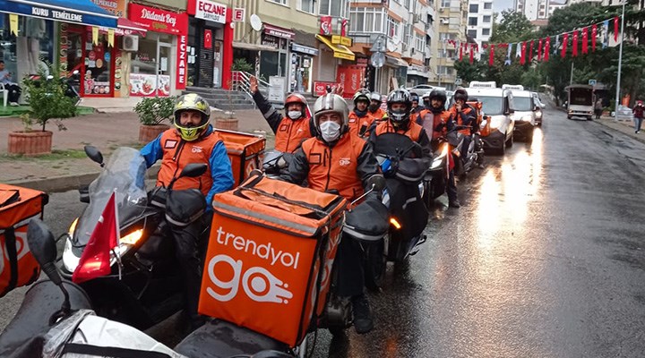 “Online ticaret”in arkasındaki acı gerçek: Trendyol’un kuryeleri grevde; paket başına 5,5 lira kazanca isyan