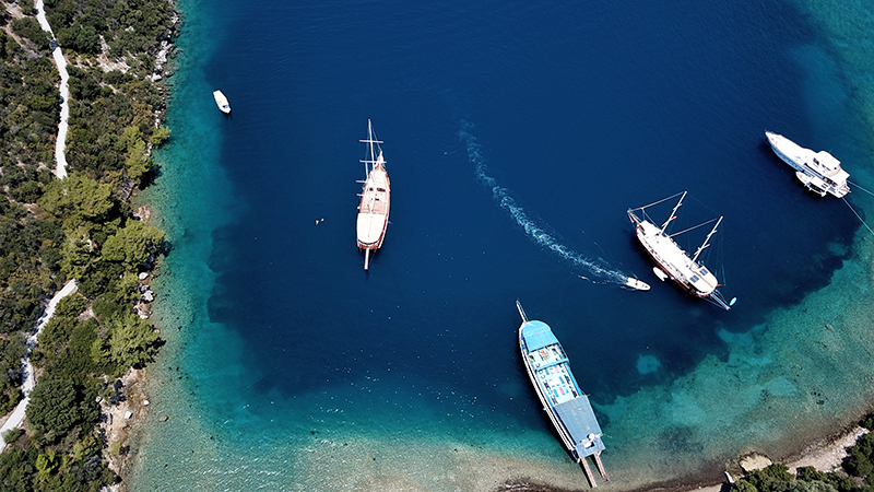 Göcek’in en güzel koyları için tonoz ihalesi