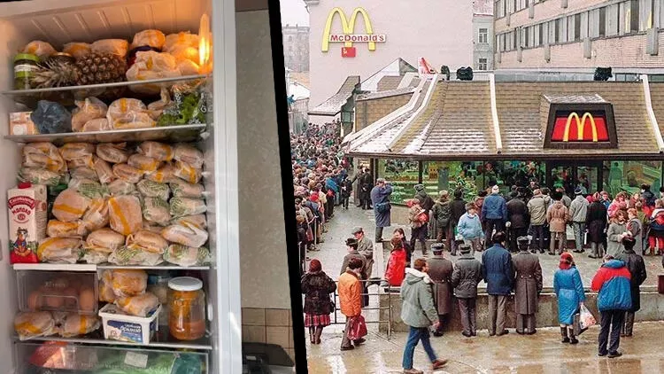 Moskova’da “McDonald’s gitmeden son bir hamburger yiyeyim, fazlasını da stoklayayım” kuyruğu