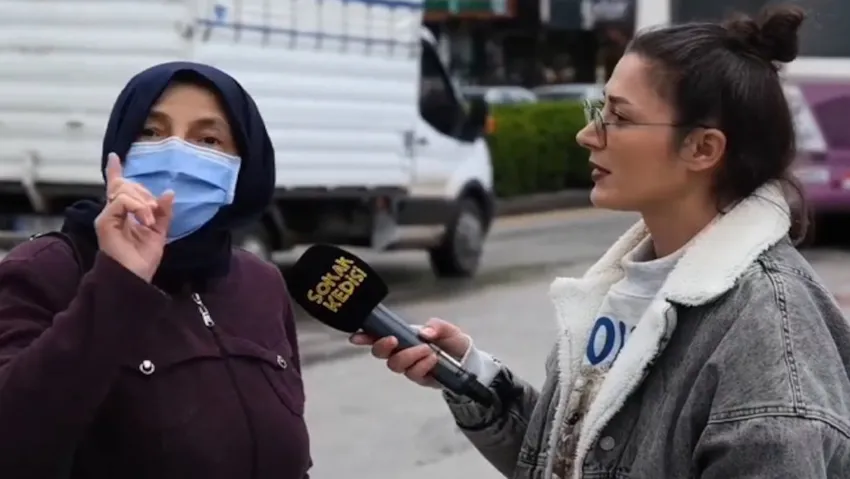 Çorum’da sokak röportajı viral oldu: Sarayda oturmuyorum, açım ben aç!