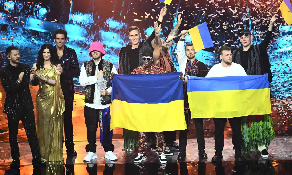 Örovizyon’u Ukrayna kazandı, Zelenski “Umarım seneye yarışmayı Mariupol’de yaparız” dedi