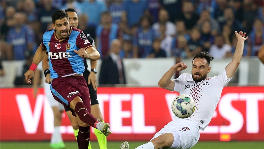 Trabzon evinde Hatay’ı tek golle geçti, Visca’nın kolu kırıldı