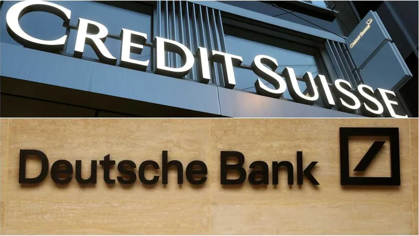 Dünyada Credit Suisse ve Deutsche Bank endişesi