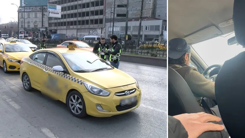 Polis Arap turist kılığında taksileri denetledi, taksimetre açan olmadı