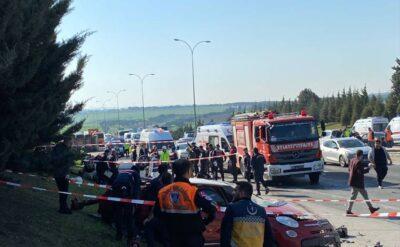 TEM’de feci kaza: 6 ölü, 3 yaralı