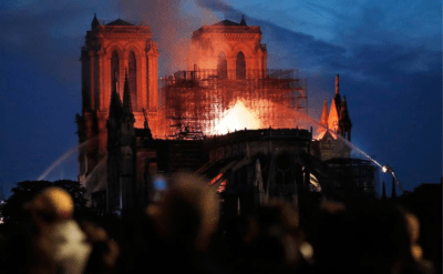 Notre Dame yangını, katedralin mimarisindeki sırrı ortaya çıkardı