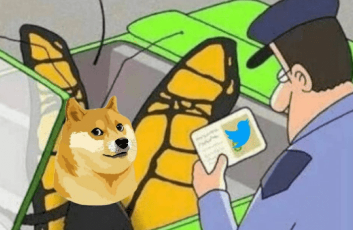 Musk'ın gecikmiş 1 Nisan şakası olabilir: Twitter logosunda kuş gitti, Dogecoin köpeği geldi