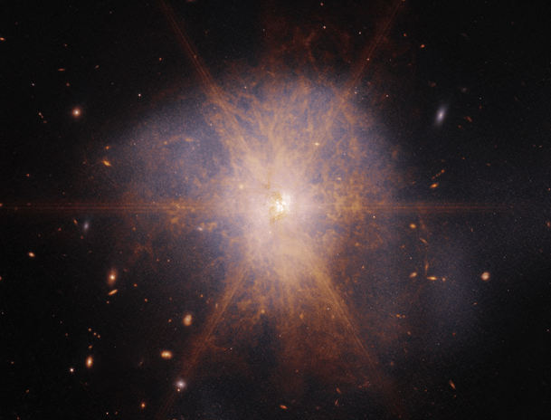 James Webb boş durmuyor: Bu görüntü bir trilyon güneşten daha parlak