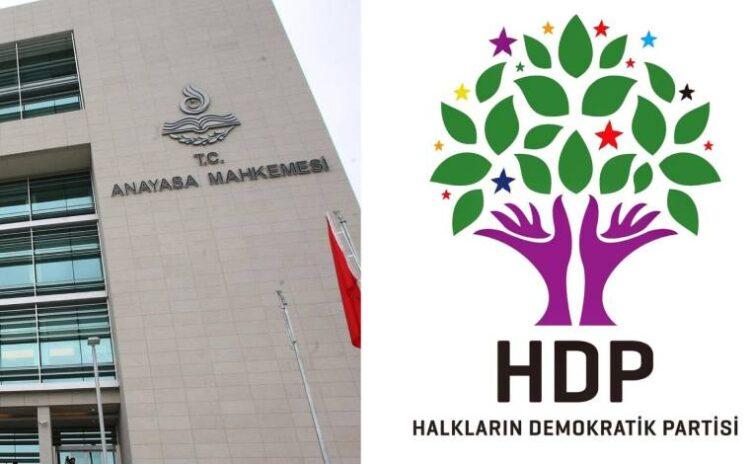 HDP'den AYM'de sözlü savunma yapmama kararı