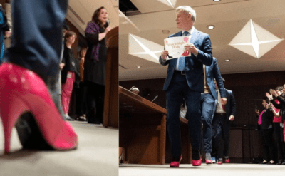 Kanada’da tartışma yaratan farkındalık çalışması: Erkek milletvekilleri meclise topuklu ayakkabıyla geldi