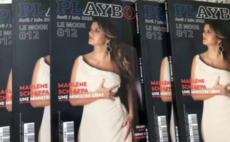 Fransız Bakan'ın kapak olduğu Playboy, 3 saatte 100 bin sattı