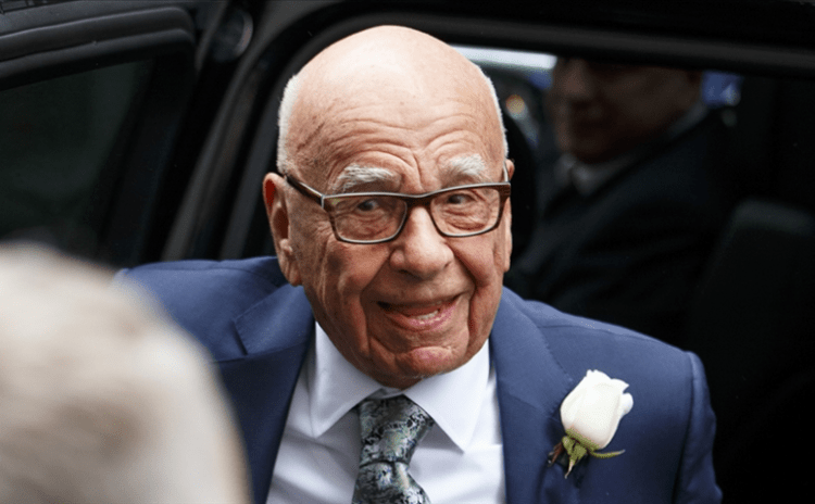 Murdoch'tan çok 'kurumsal' ayrılık: Dördüncü eşine boşanmak istediğini mail ile iletmiş