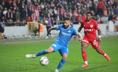 Aksiyon dolu maçta Samsunspor Süper Lig’e bir adam daha yaklaştı