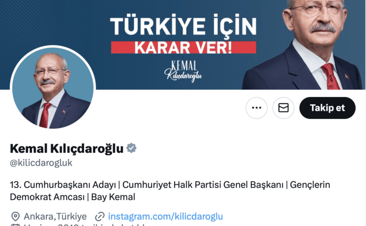 Kılıçdaroğlu’nun Twitter tercihi ve anlamı