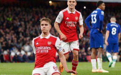 Londra derbisinde Arsenal, Chelsea’ye acımadı