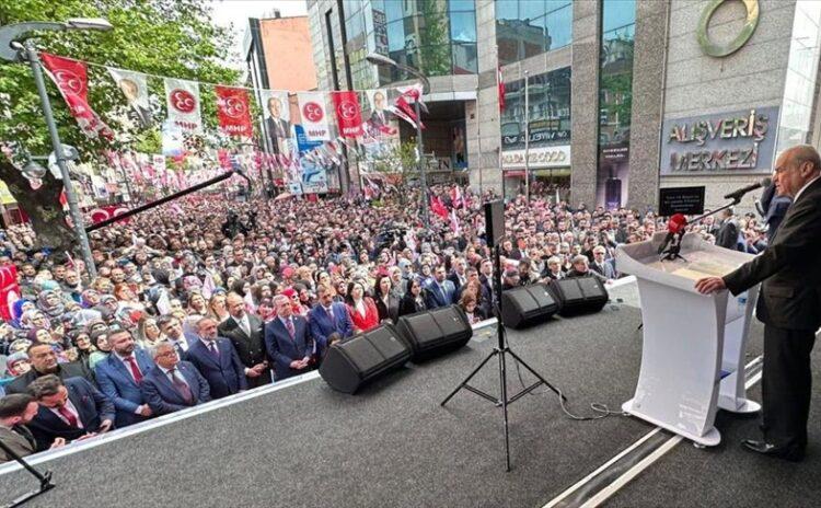 Bahçeli'ye göre Millet İttifakı, 'Zalimlerin oyun uşağı'