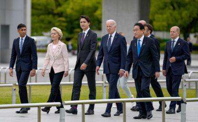 G7 sürüyor: Zelenski de geldi, nükleer silahlardan arınmış bir dünya için çaba sözü verildi