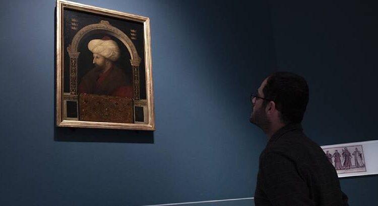 Fatih Sultan Mehmet'in en bilinen tablosu Londra'da baş köşede