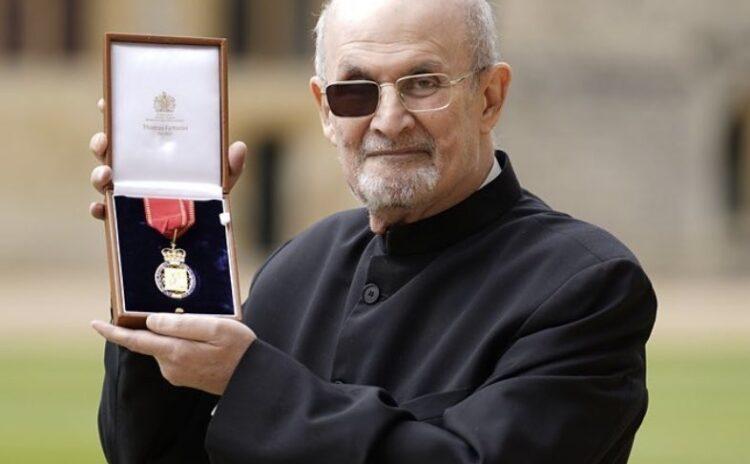 Salman Rushdie'den bir sürpriz daha: Yeniden yazmaya başladı