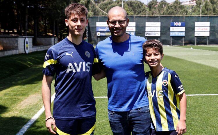 Fenerbahçe’nin dünü ve yarını bir arada: Alex de Souza ve Arda Güler