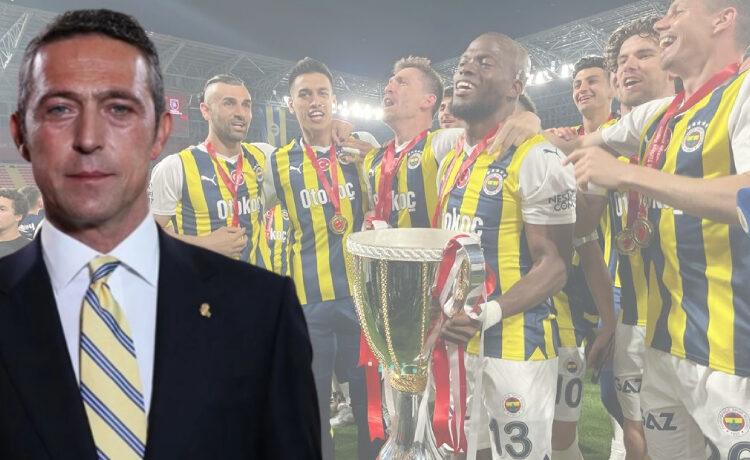 Fenerbahçe'de Ali Koç siftah yaptı