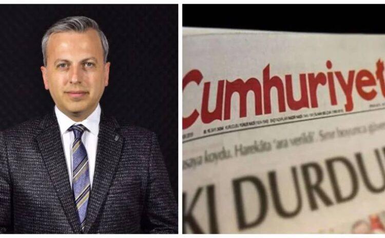 Cumhuriyet gazetesinde tuhaf bir iç savaş: Gazete, Genel Yayın Yönetmeninin yazısını yayınlamadı