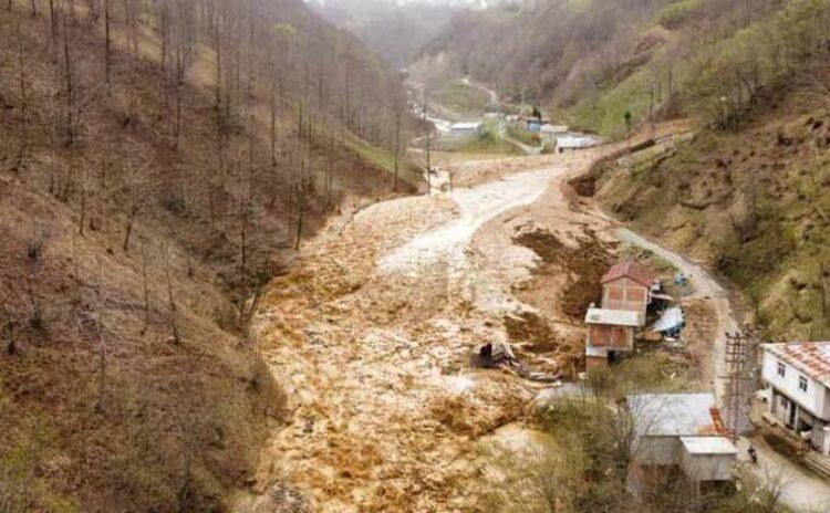 Doğu Karadeniz’de kurak geçen kış ve sonbaharın ardından sel ve heyelan riski kapıda