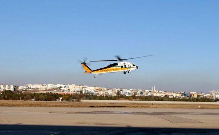 Yangın söndürme helikopteri 'Nefes' göreve başladı