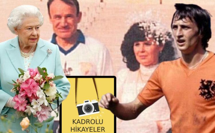 Kadrolu hikayeler... Sahadaki gelin, İngiltere Kraliçesi'ne giden çiçekler, Cruyff'un Atatürk sevgisi
