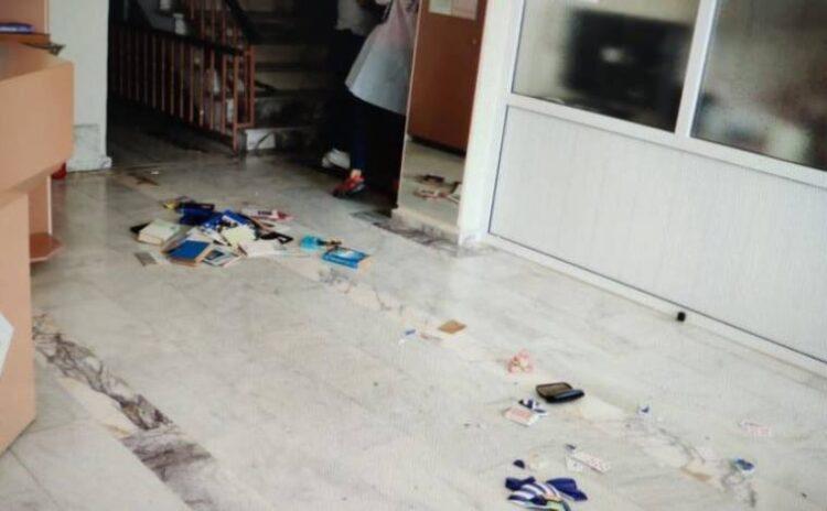 Kiracısının kapısına kimyasal sıvı döktü iddiası: 5 kişi zehirlendi