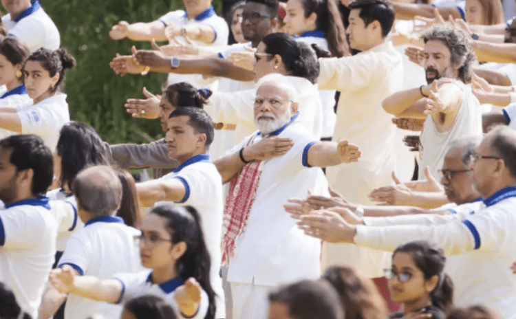 Hindistan Başbakanı Modi, ABD ziyaretine yogayla başladı