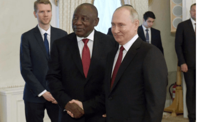Arabuluculukta sıra Afrika’da: Putin, ‘Barış isteyenlerle görüşmeye açığız’ dedi