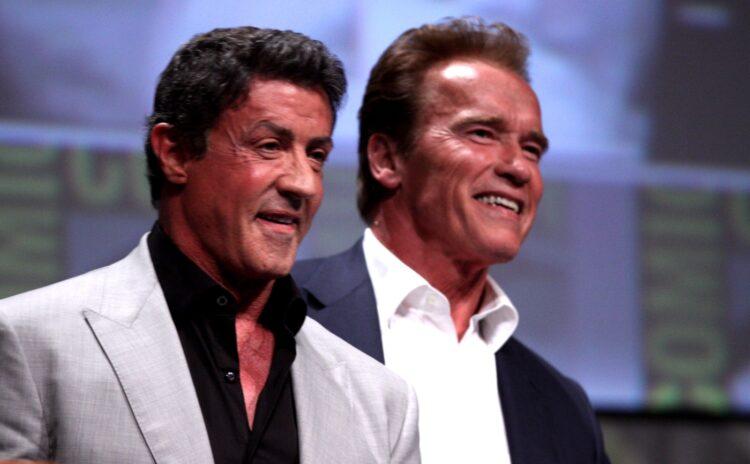 Stallone'den Schwarzenegger'e: Ejderhayla dövüşüp sadece bir yara bandıyla döner