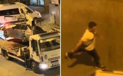 Kaza yapan şehir magandaları, ‘geçmiş olsun’ diyenlere saldırdı