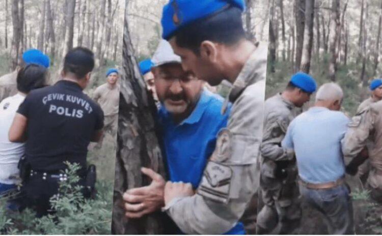 Akbelen’de kesimin üçüncü gününde ağaçlara sarılanlara müdahale