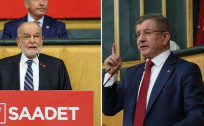 SAADET ve Gelecek Partisi ilk grup toplantısını yaptı: Erdoğan’a ‘tokatçı’ yanıtı