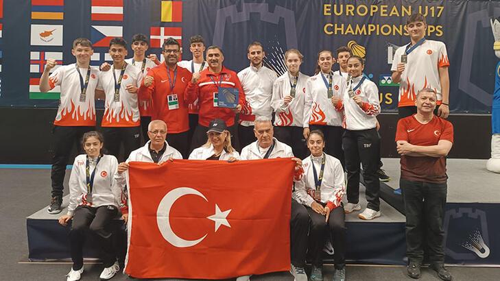 Badminton Milli Takımı Avrupa ikincisi!