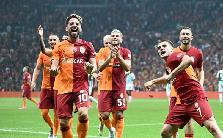 Eksik Galatasaray'ı Mertens'in füzesi kurtardı