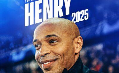 Thierry Henry Fransız gençlerin başına geçti
