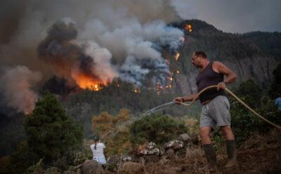 Yangınlar Kanarya Adaları’nda: 26 bin kişi tahliye edildi