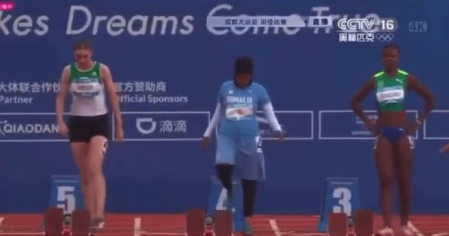 Somali, atletizm tarihine geçti: Fit olmayan koşucu 100 metreyi 21 saniyede koştu