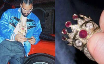 Yüzüğün sahibi belli oldu: Meğer Drake satın almış
