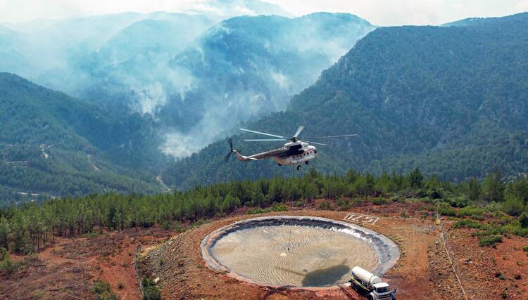 Orman yangını kabusuna karşı yeni adımlar: 4 bin 630 havuz ve gölet inşa edildi