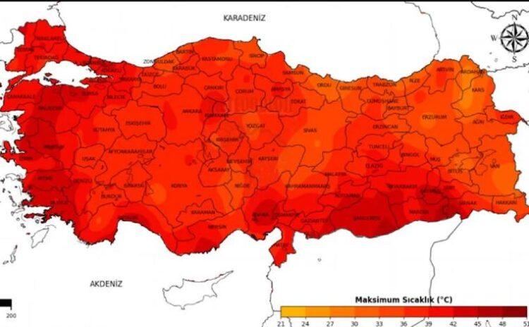 Türkiye kızardı: Rekor üstüne rekor sıcaklık